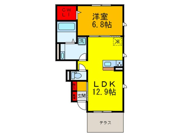 第二セピアコートの物件間取画像